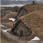 Maisons buttes de terre finlande